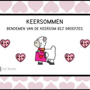 INTERACTIEVE POWERPOINT: KEERSOMMEN BENOEMEN BIJ GROEPJES VALENTIJNS EDITION