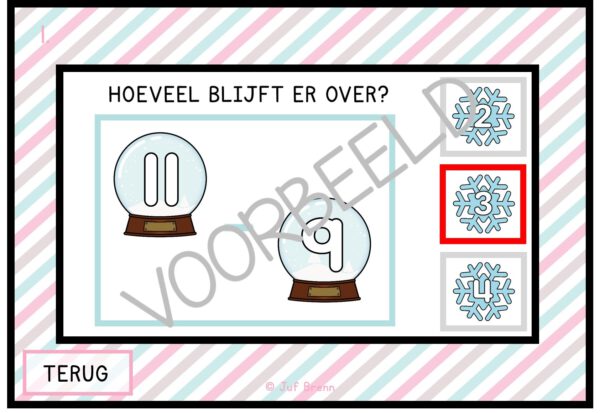 INTERACTIEVE POWERPOINT: AFTREKKEN T/M 20 WINTER EDITION - Afbeelding 4