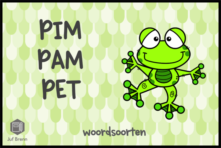 PIM PAM PET WOORDSOORTEN