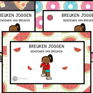 INTERACTIEVE POWERPOINTS BREUKEN JOGGEN DONUTS, PIZZA'S & WATERMELOENEN