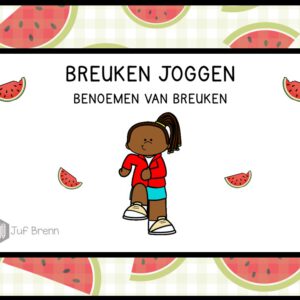 INTERACTIEVE POWERPOINT BREUKEN JOGGEN WATERMELOENEN
