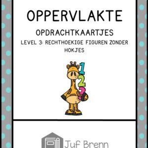 OPPERVLAKTE EN OMTREK LEVEL 3 RECHTHOEKIGE FIGUREN ZONDER HOKJES
