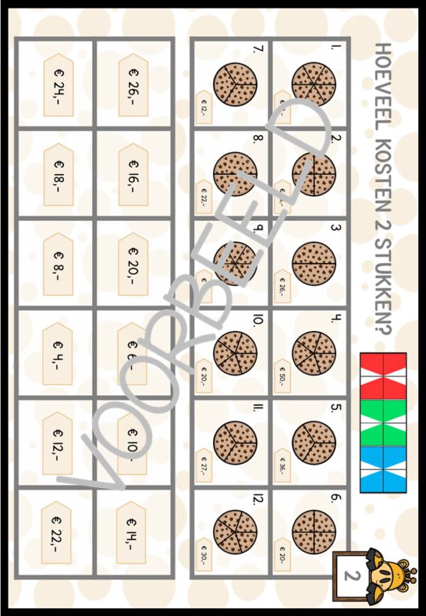 MINI LOCO PRIJS / HOEVEELHEID BEREKENEN - Afbeelding 3