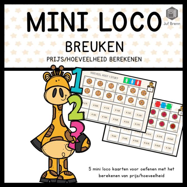 MINI LOCO PRIJS / HOEVEELHEID BEREKENEN