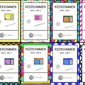 KEERSOMMEN: BUNDEL TAFELS 1 T/M 10