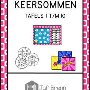 KEERSOMMEN: TAFELS 1 T/M 10