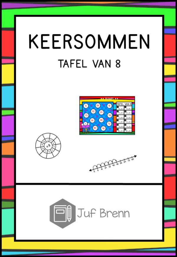 KEERSOMMEN: TAFEL VAN 8