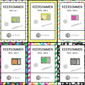 KEERSOMMEN: BUNDEL TAFEL 1 T/M 5 EN 10