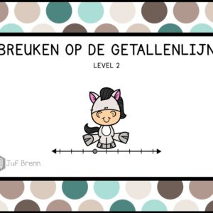 INTERACTIEVE POWERPOINT: BREUKEN OP DE GETALLENLIJN LEVEL 2