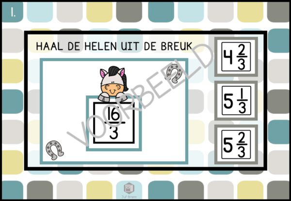 INTERACTIEVE POWERPOINT: HAAL DE HELEN UIT DE BREUK - Afbeelding 2