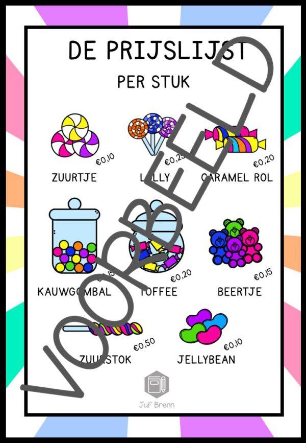 PROJECT: DE SNOEPWINKEL GROEP 5 - Afbeelding 11