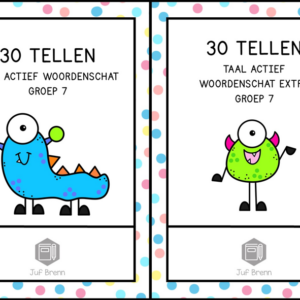 30 TELLEN TAAL ACTIEF WOORDENSCHAT + EXTRA GROEP 7