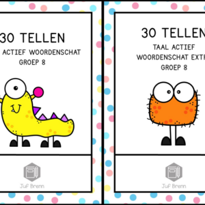 30 TELLEN TAAL ACTIEF WOORDENSCHAT + EXTRA GROEP 8