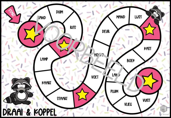 DRAAI & KOPPEL: MEERVOUDSVORMEN +EN LEVEL 1 - Afbeelding 2