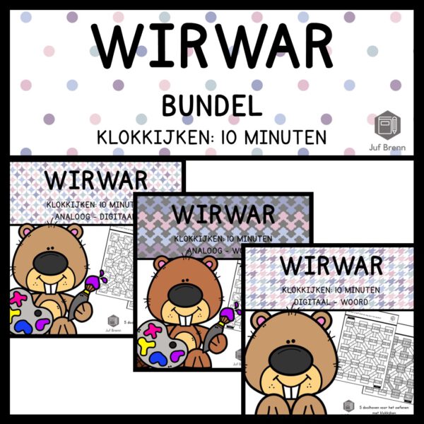 WIRWAR: BUNDEL KLOKKIJKEN 10 MINUTEN