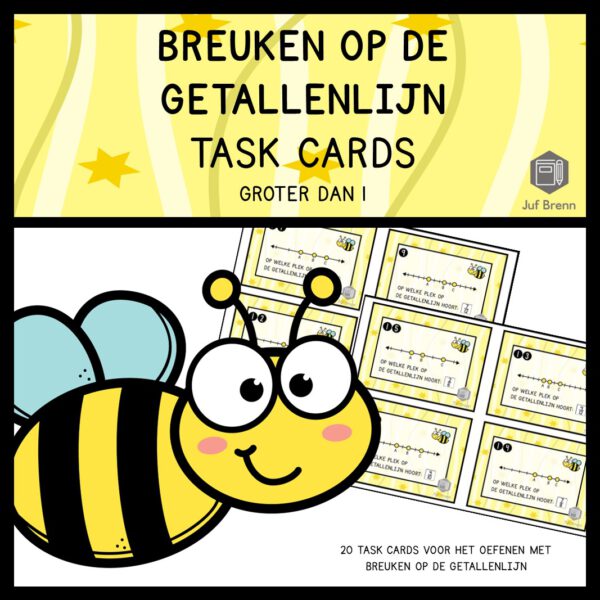 BREUKEN OP DE GETALLENLIJN: TASK CARDS #2