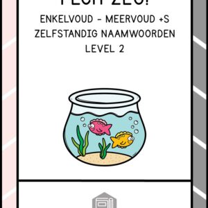 PECH ZEG! ZELFSTANDIG NAAMWOORDEN ENKELVOUD MEERVOUD +S LEVEL 2