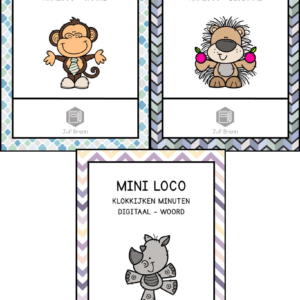 MINI LOCO: KLOKKIJKEN MINUTEN