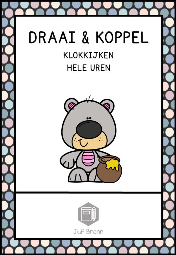 DRAAI & KOPPEL: KLOKKIJKEN HELE UREN