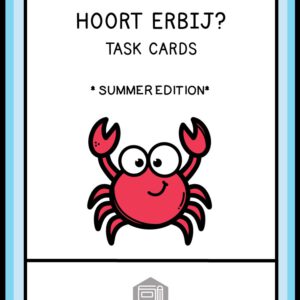 TASK CARDS: WELKE KEERSOM HOORT ERBIJ SUMMER EDITION