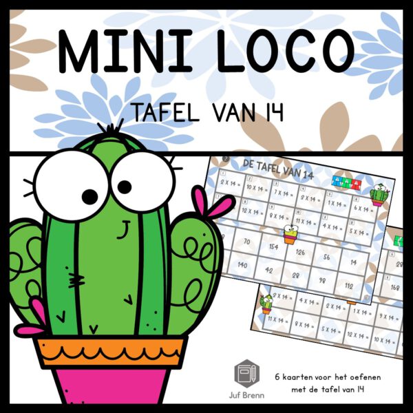 MINI LOCO KEERSOMMEN: TAFEL VAN 14