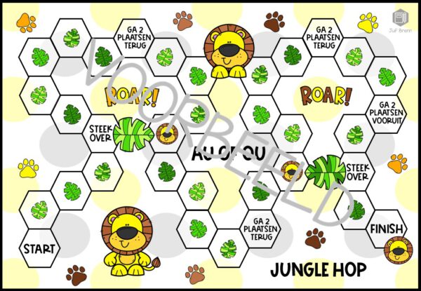 JUNGLE HOP: AU/OU LEVEL 4 - Afbeelding 2