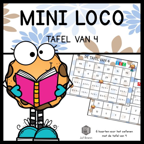 MINI LOCO KEERSOMMEN: TAFEL VAN 4