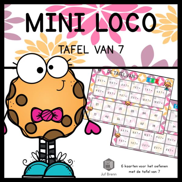 MINI LOCO KEERSOMMEN: TAFEL VAN 7
