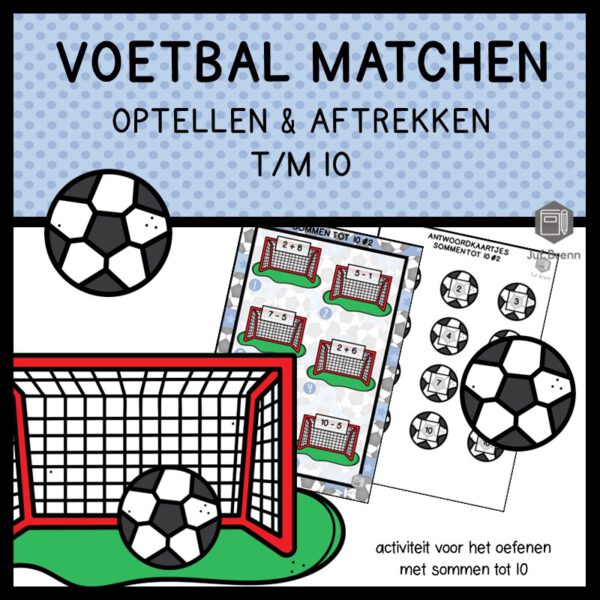 VOETBAL MATCHEN: SOMMEN TOT 10