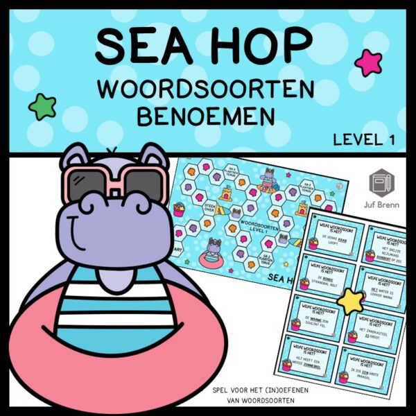 SEA HOP: WOORDSOORTEN BENOEMEN LEVEL 1