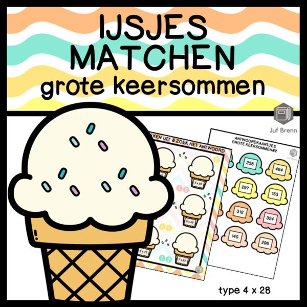 IJSJES MATCHEN: GROTE KEERSOMMEN