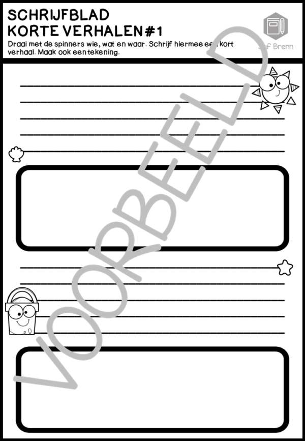 DRAAI & SCHRIJF SUMMER EDITION - Afbeelding 5