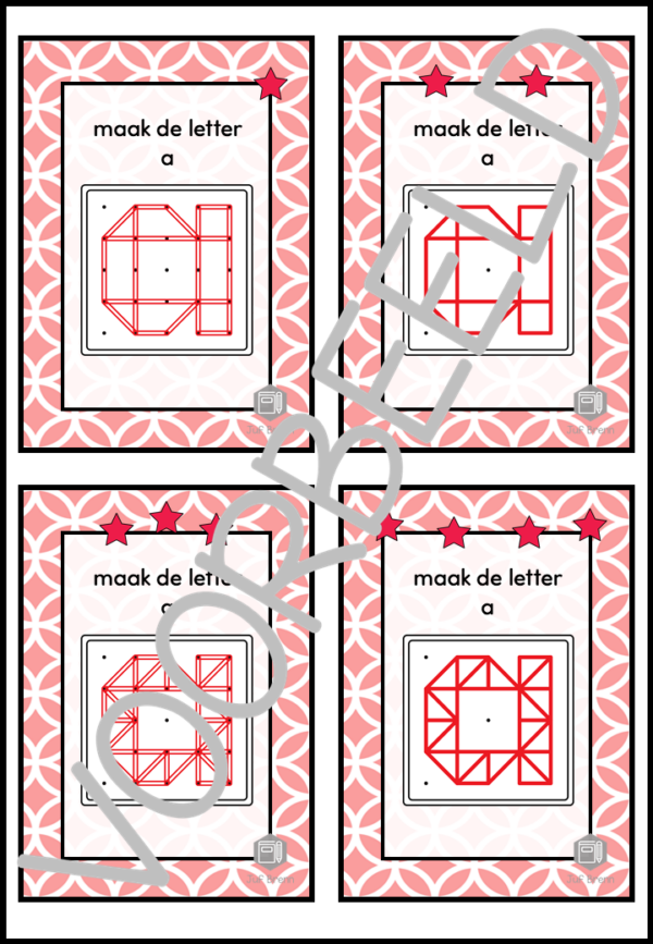 GEOBORDEN LETTERS - Afbeelding 2