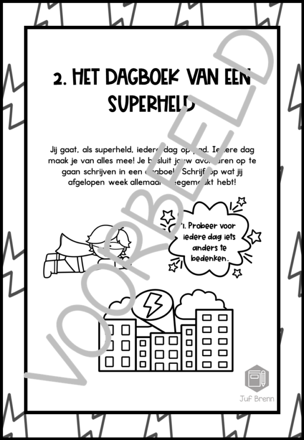 SCHRIJVEN ALS EEN SUPERHELD - Afbeelding 4