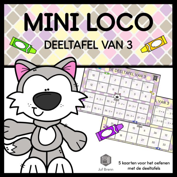 MINI LOCO: DEELTAFEL VAN 3
