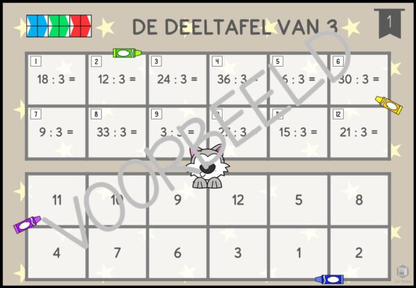 BUNDEL MINI LOCO: DEELTAFELS 1 T/M 10 - Afbeelding 4