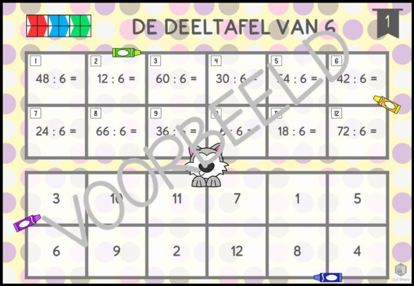 BUNDEL MINI LOCO: DEELTAFELS 1 T/M 10 - Afbeelding 7