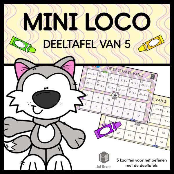 MINI LOCO: DEELTAFEL VAN 5
