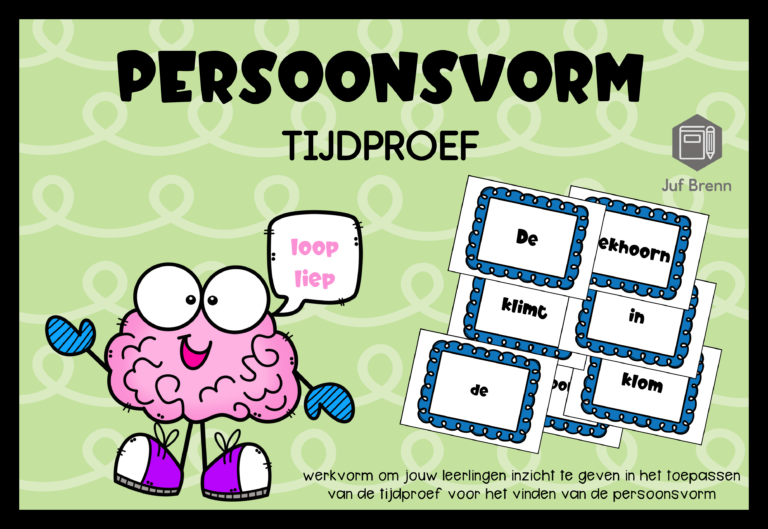 PERSOONSVORM: TIJDPROEF