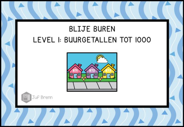 INTERACTIEVE POWERPOINT: BLIJE BUREN TOT 1000