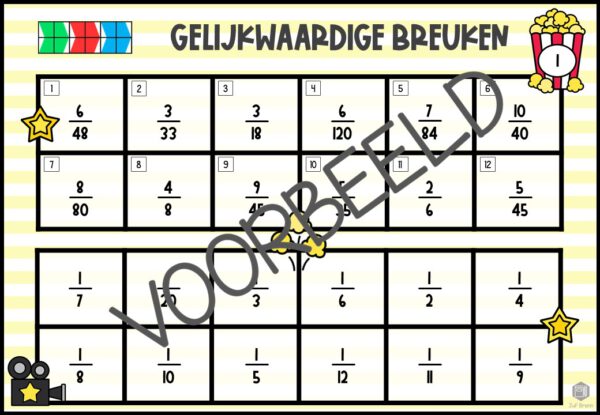 MINI LOCO: GELIJKWAARDIGE BREUKEN - Afbeelding 2