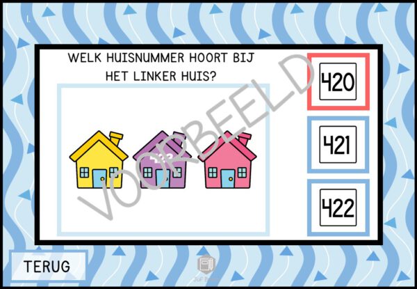 INTERACTIEVE POWERPOINT: BLIJE BUREN TOT 1000 - Afbeelding 4