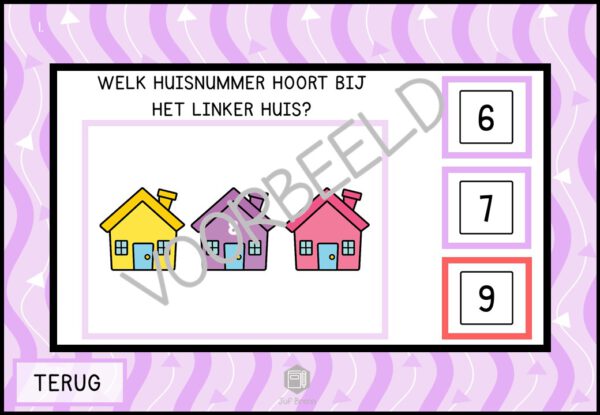 INTERACTIEVE POWERPOINT: BLIJE BUREN TOT 20 - Afbeelding 5