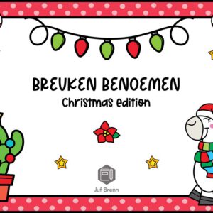 INTERACTIEVE POWERPOINT: BREUKEN BENOEMEN TELLER 1 CHRISTMAS EDITION