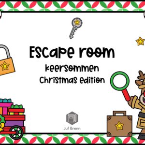 ESCAPE ROOM: TAFELS CHRISTMAS EDITION
