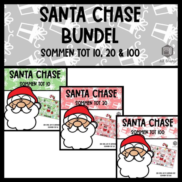 BUNDEL SANTA CHASE SOMMEN TOT 10, 20 & 100