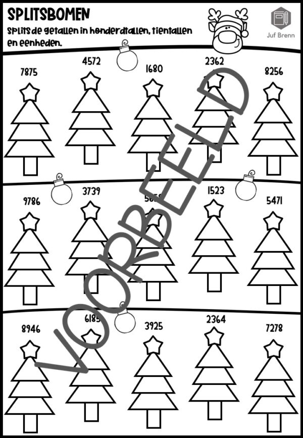 KERST WERKBOEKJE GROEP 6 - Afbeelding 2