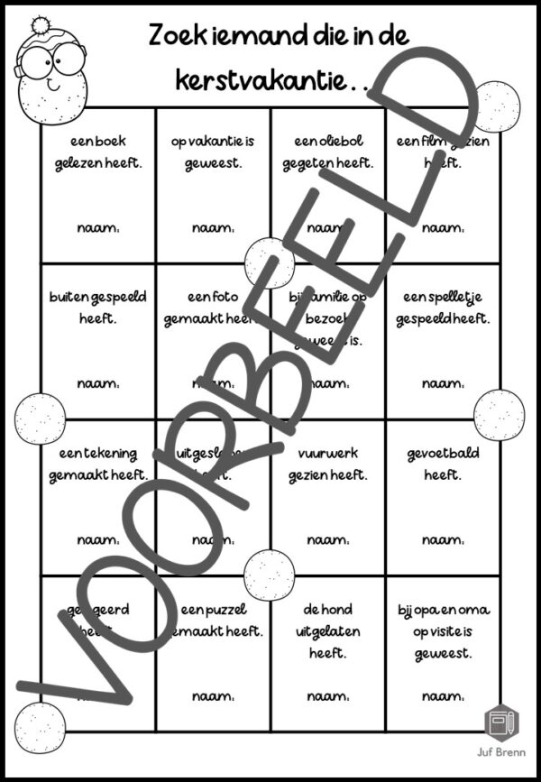 ZOEK IEMAND DIE... KERSTVAKANTIE - Afbeelding 2