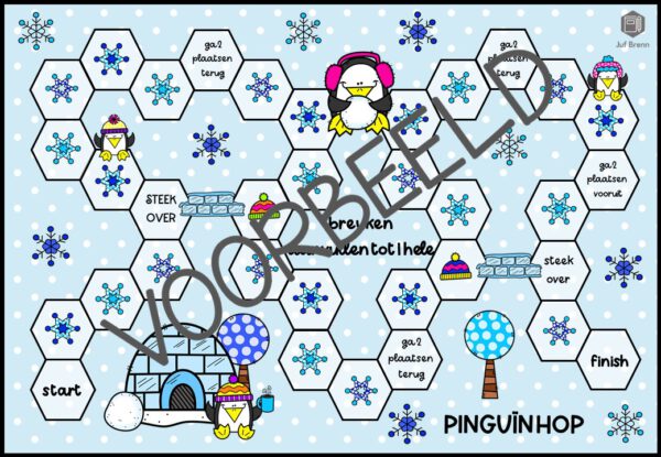 PINGUIN HOP BREUKEN AANVULLEN TOT 1 HELE - Afbeelding 2