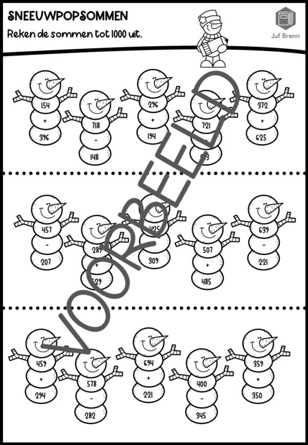 WERKBOEKJE WINTER GROEP 6 - Afbeelding 4